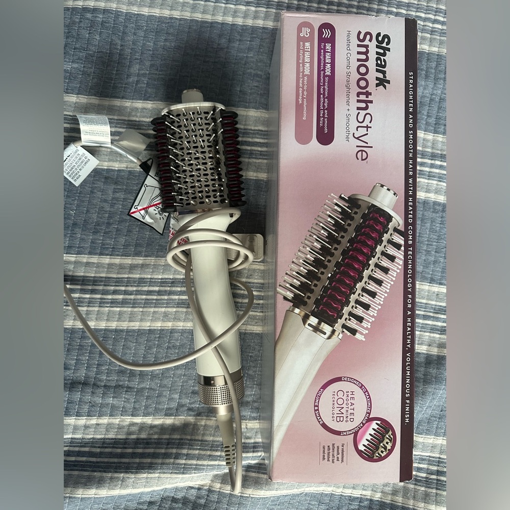 Shark SmoothStyle Hair Straightener blow out Brush -